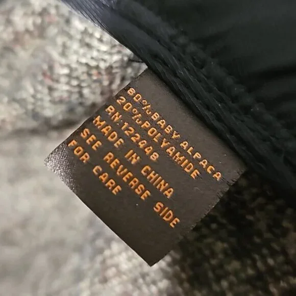 Comstock & Co. Baby Alpaca Casual Jacket Size Medium - Picture 8 of 11